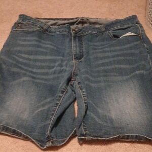Indigo Rein Blue Jean Shorts
